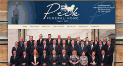 Desktop Screenshot of peckfuneralhome.com